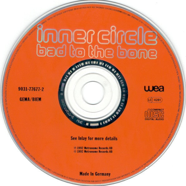 Inner Circle : Bad To The Bone (CD, Album)