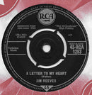 Jim Reeves : Adios Amigo (7", Single, 4 P)