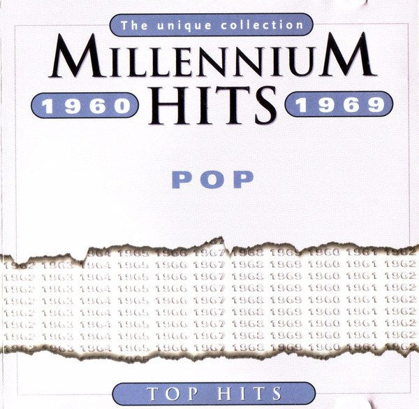 Various : Millennium Hits 1960-1969 (Pop · Love · Rock & Eigen Bodem) (4xCD, Comp + Box)