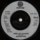 Scorpions : Wind Of Change (7", Single)