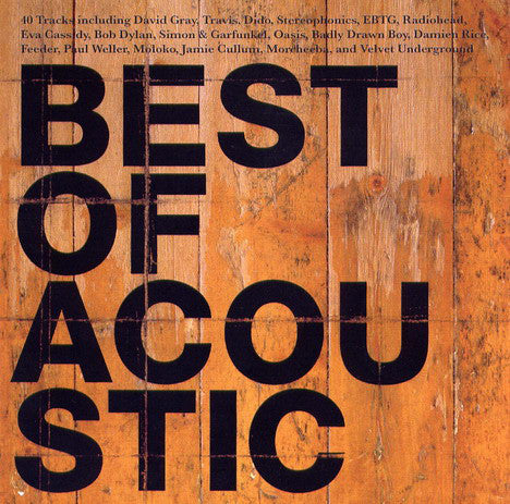 Various : Best Of Acoustic (2xCD, Comp)