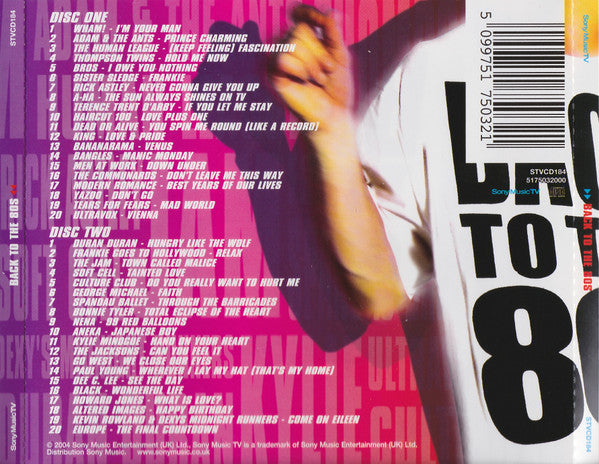 Various : Back To The 80s (2xCD, Comp)