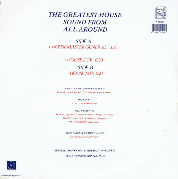 Housemaster General : House Master General (12")