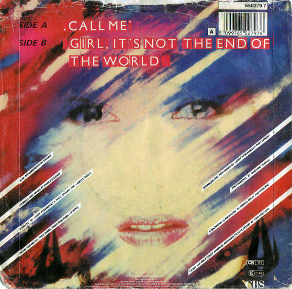 Spagna* : Call Me (7", Single)