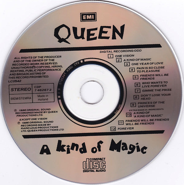 Queen : A Kind Of Magic (CD, Album, RP)