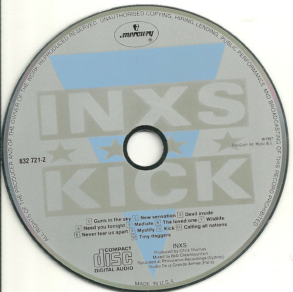 INXS : Kick (CD, Album)
