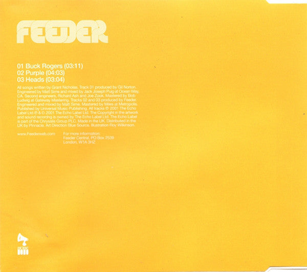 Feeder : Buck Rogers (CD, Single, CD1)