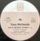 Tony McKenzie : Lolita (English Remix 86) (12", Maxi)