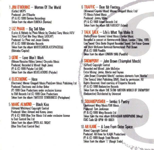 Various : Unconditionally Guaranteed Volume 3 Apr '99 (Uncut's Guide To The Month's Best Music) (CD, Comp, Promo)