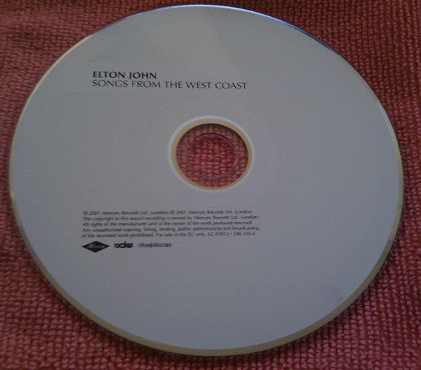 Elton John : Songs From The West Coast (CD, Album)