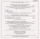 Ludwig van Beethoven – Chung Trio • Patrick Gallois • Pascal Gallois • Philharmonia Orchestra • Myung-Whun Chung : Triple Concerto • Romance In E Minor • Violin Romances Opp. 40 & 50 (CD, Album, PMD)