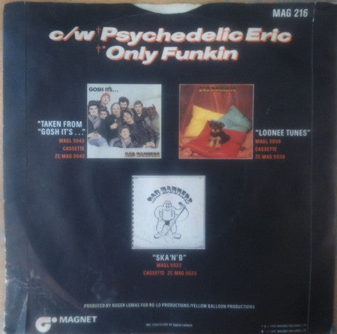 Bad Manners : Got No Brains (7", Single, Sol)