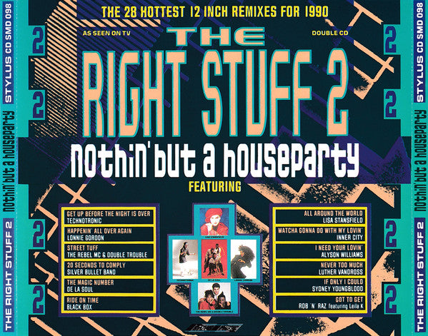 Various : The Right Stuff 2 - Nothin' But A Houseparty (2xCD, Comp)