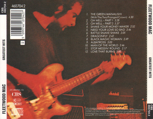 Fleetwood Mac : Greatest Hits (CD, Comp, RE)