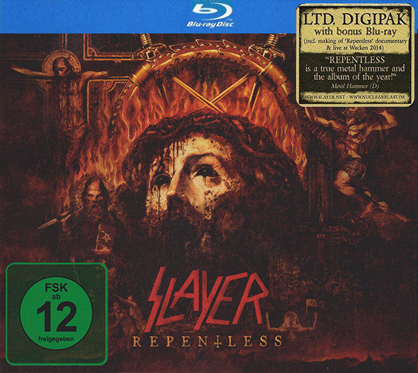 Slayer : Repentless (CD, Album + Blu-ray + Ltd, Dig)