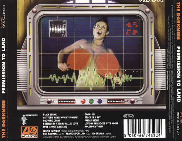 The Darkness : Permission To Land (CD, Album)