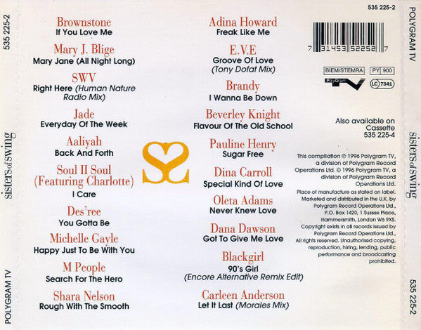 Various : Sisters Of Swing (CD, Comp, PDO)