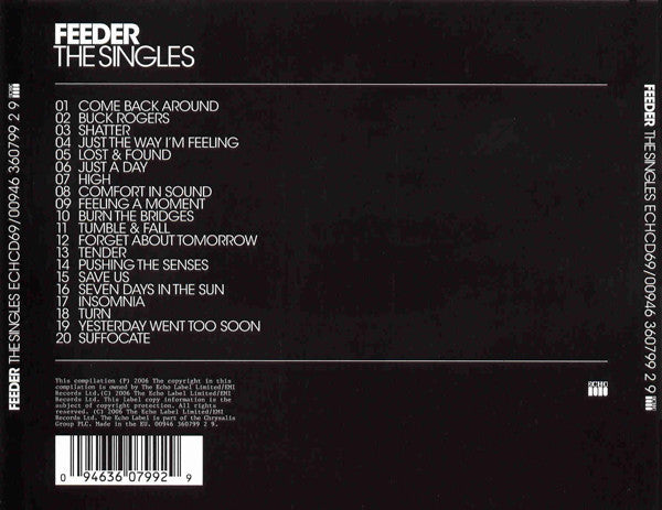 Feeder : The Singles (CD, Comp)