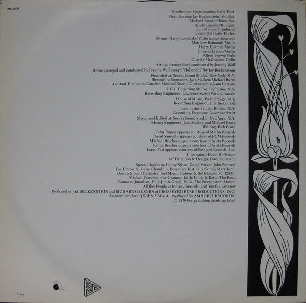 Spyro Gyra : Morning Dance (LP, Album)