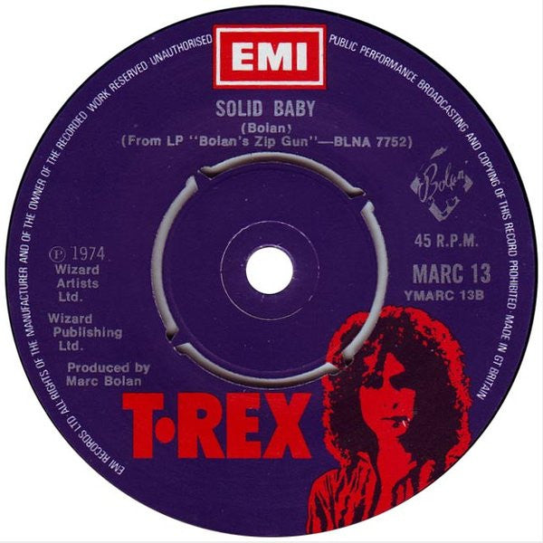 T. Rex : London Boys (7", Single)