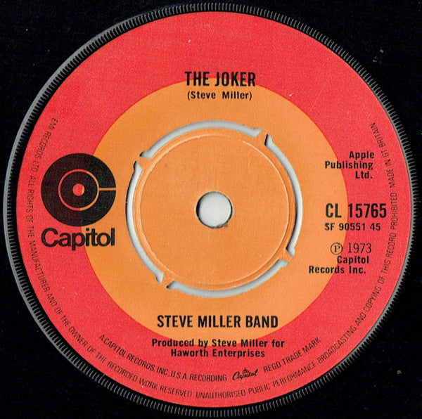 Steve Miller Band : The Joker (7")