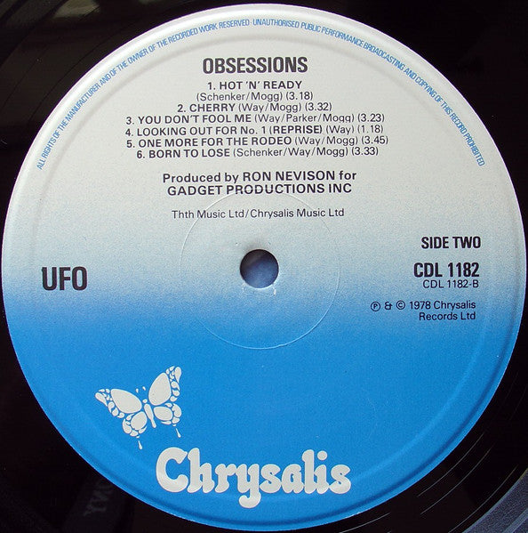 UFO (5) : Obsession (LP, Album, M/Print)