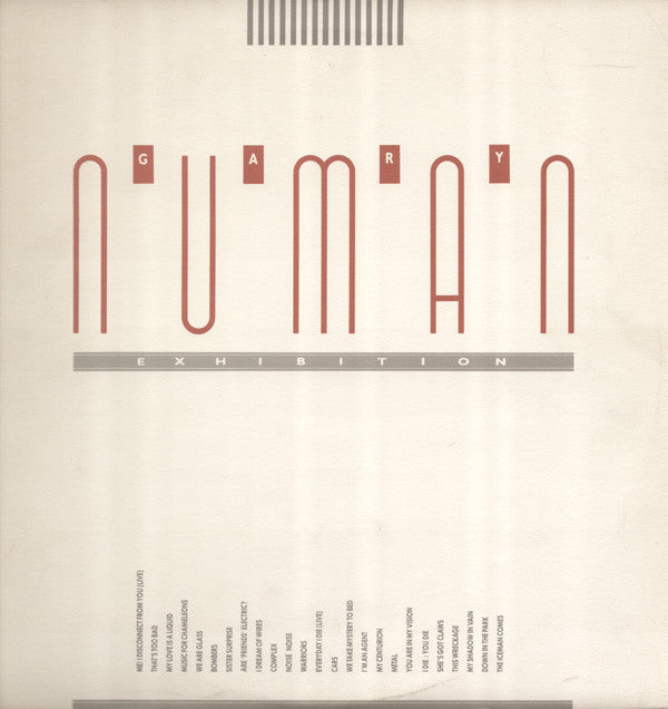 Gary Numan : Exhibition (2xLP, Comp, Gat)