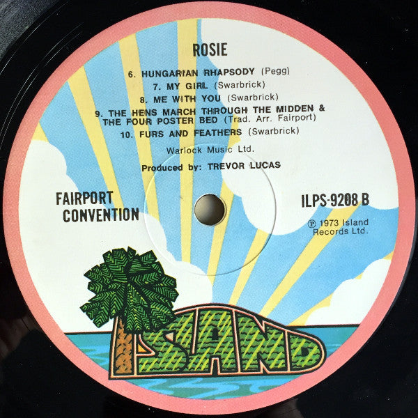 Fairport Convention : Rosie (LP, Album)