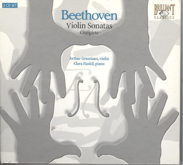 Beethoven* / Arthur Grumiaux, Clara Haskil : Violin Sonatas Complete (3xCD, Album, RE)