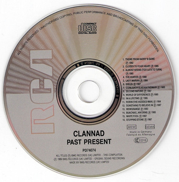 Clannad : Pastpresent (CD, Comp)