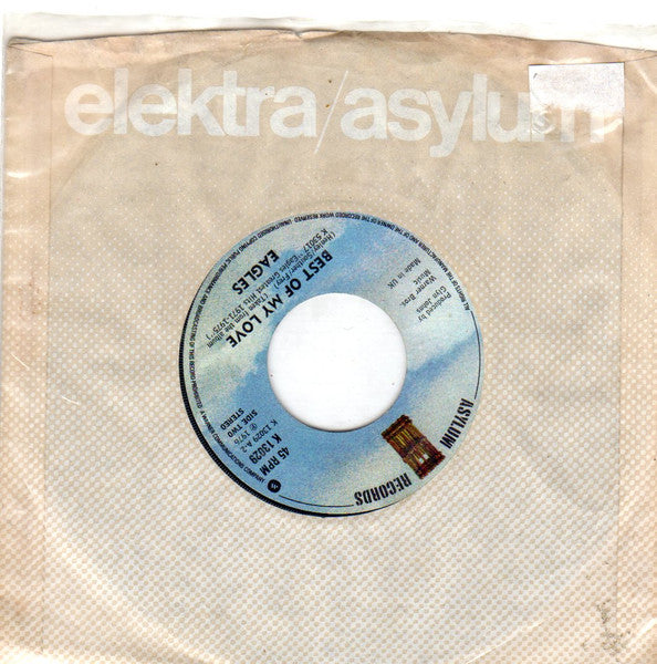 Eagles : Take It To The Limit  (7", Single, Lar)
