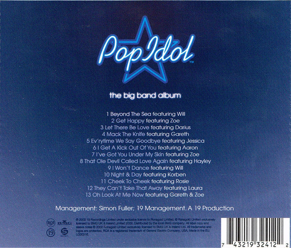 Various : Pop Idol: The Big Band Album (CD, Album)