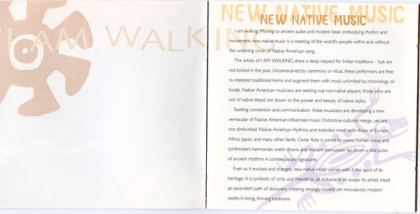 Various : I Am Walking - New Native Music (CD, Album, Comp)