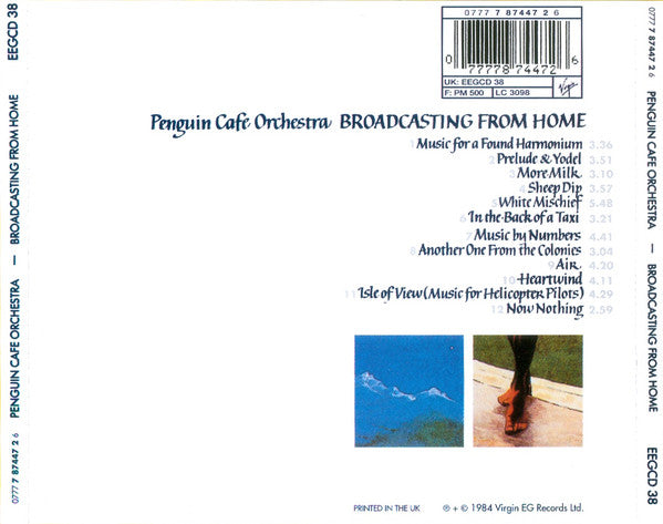 Penguin Cafe Orchestra : Broadcasting From Home (CD, Album, RE)