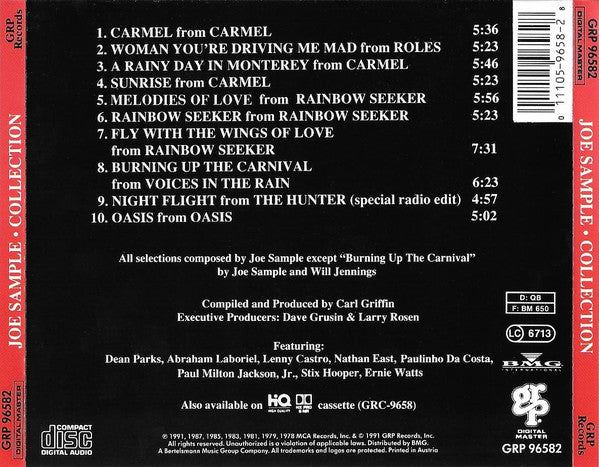 Joe Sample : Collection (CD, Comp)