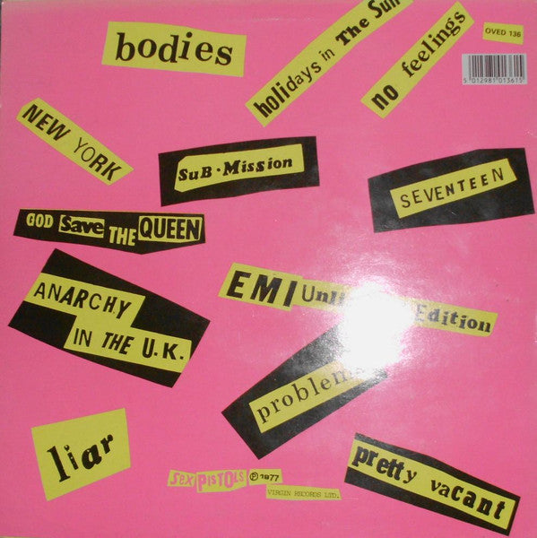 Sex Pistols : Never Mind The Bollocks Here's The Sex Pistols (LP, Album, RE, Gre)