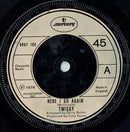 Twiggy (2) : Here I Go Again (7", Single, Com)