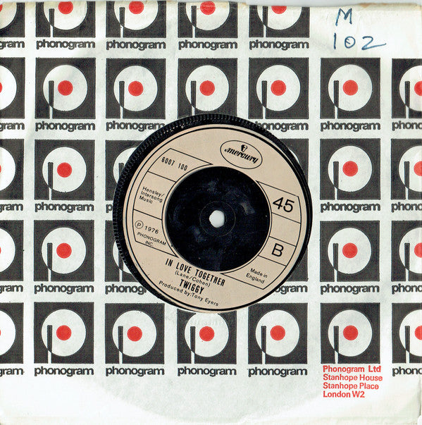 Twiggy (2) : Here I Go Again (7", Single, Com)