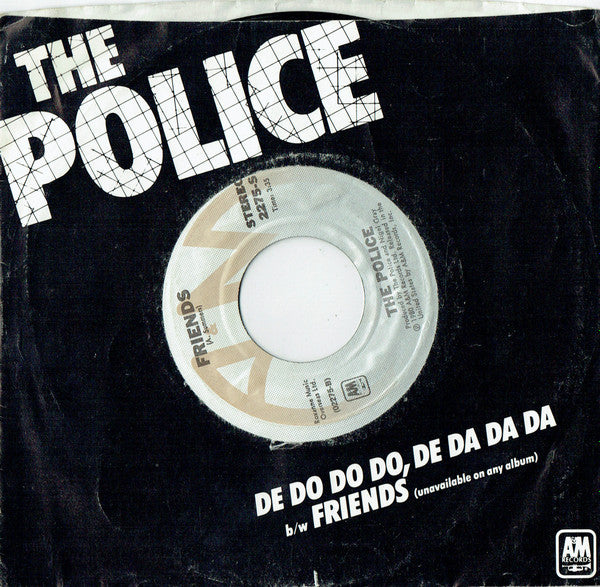 The Police : De Do Do Do, De Da Da Da b/w Friends (7", Single, Gre)