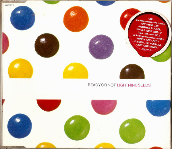 Lightning Seeds : Ready Or Not (CD, Single, CD1)