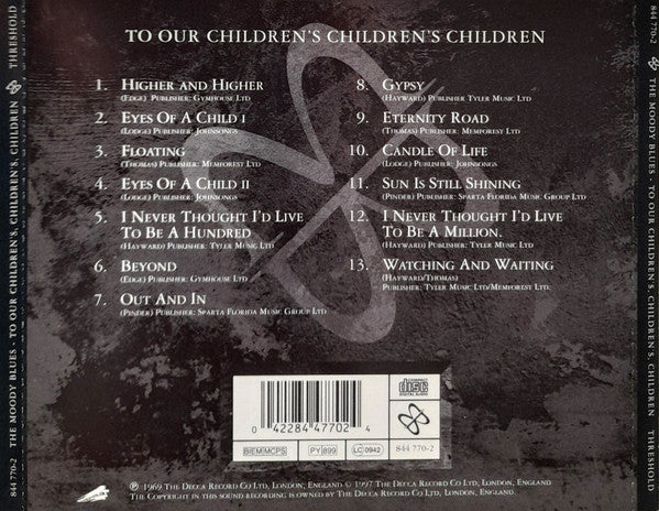 The Moody Blues : To Our Children's Children's Children (CD, Album, RE, RM)