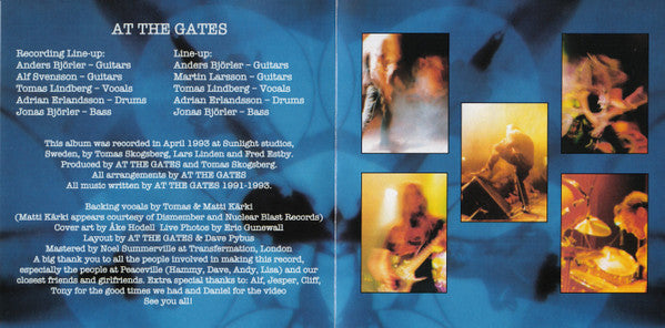 At The Gates : With Fear I Kiss The Burning Darkness (CD, Album, RE, Sup)