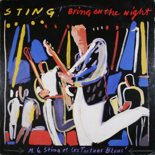 Sting : Bring On The Night (2xLP, Album)