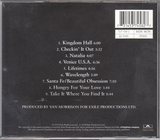 Van Morrison : Wavelength (CD, Album, RE, RM)