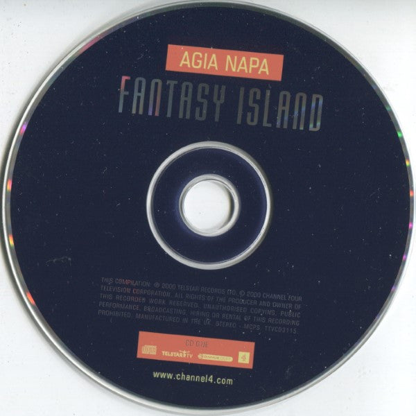 Various : Agia Napa Fantasy Island (2xCD, Mixed)