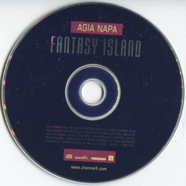 Various : Agia Napa Fantasy Island (2xCD, Mixed)