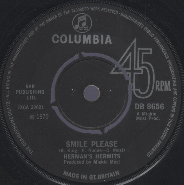 Herman's Hermits : Years May Come, Years May Go (7", Single, 4 P)