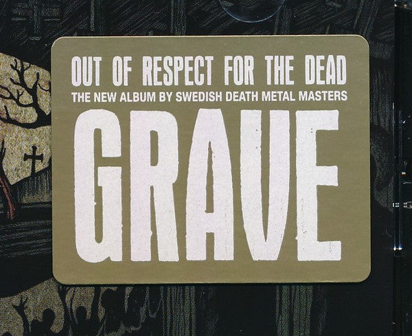 Grave (2) : Out Of Respect For The Dead (CD, Album)