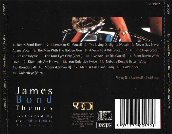 The London Theatre Orchestra : James Bond Themes (CD, Album)