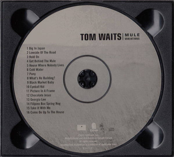 Tom Waits : Mule Variations (CD, Album, RP, Dig)